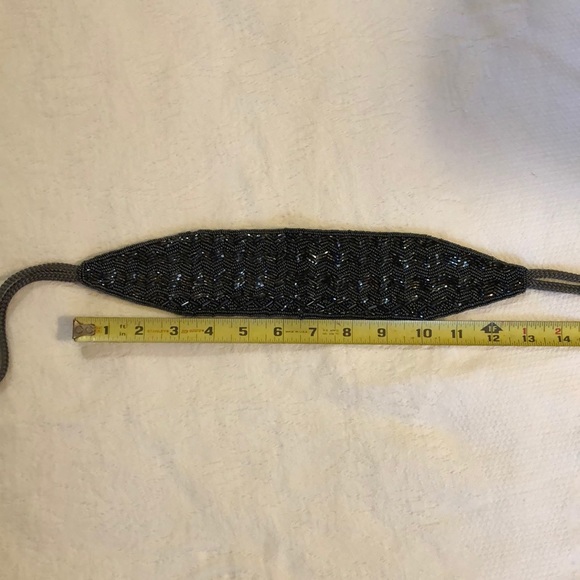 Christian Dior beaded belt with rope ties - Picture 9 of 10